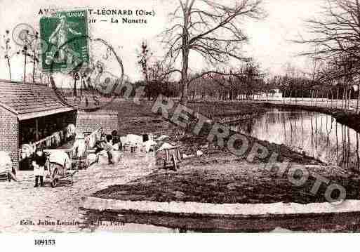 Ville de AVILLYSAINTLEONARD Carte postale ancienne