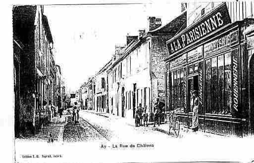 Ville de AY Carte postale ancienne Ville de AY Carte postale ancienne