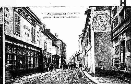 Ville de AY Carte postale ancienne