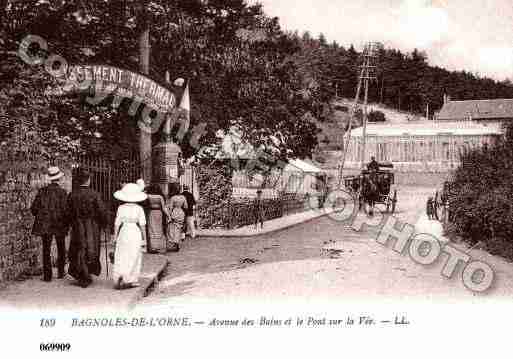 Ville de BAGNOLESDEL\\\'ORNE Carte postale ancienne