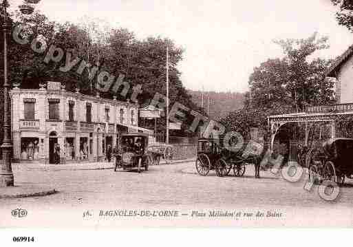 Ville de BAGNOLESDEL\'ORNE Carte postale ancienne