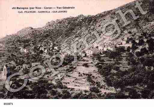 Ville de BALOGNA Carte postale ancienne