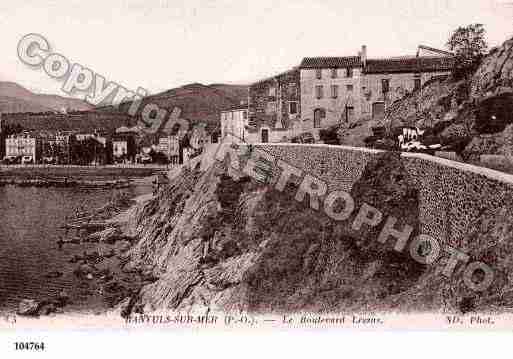 Ville de BANYULSSURMER Carte postale ancienne