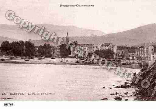 Ville de BANYULSSURMER Carte postale ancienne