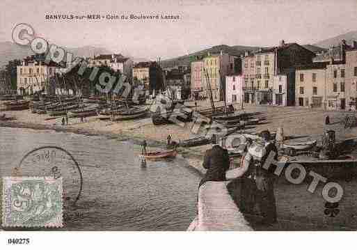 Ville de BANYULSSURMER Carte postale ancienne