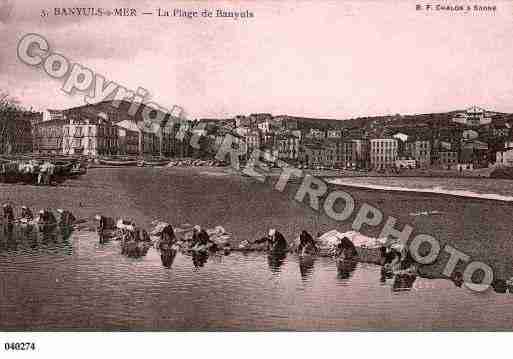 Ville de BANYULSSURMER Carte postale ancienne