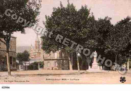 Ville de BANYULSSURMER Carte postale ancienne