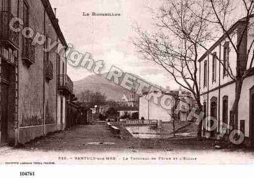 Ville de BANYULSSURMER Carte postale ancienne