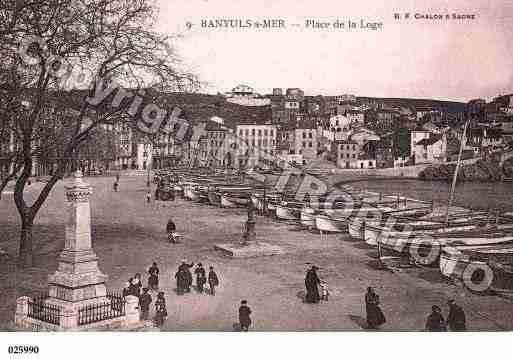 Ville de BANYULSSURMER Carte postale ancienne