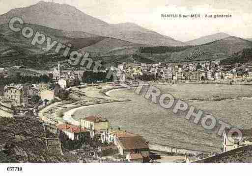 Ville de BANYULSSURMER Carte postale ancienne