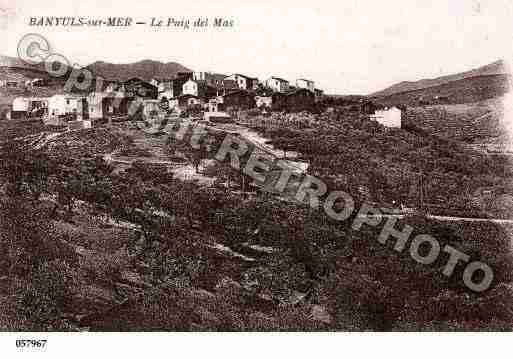 Ville de BANYULSSURMER Carte postale ancienne