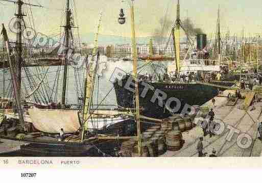 Ville de BARCELONA Carte postale ancienne Ville de BARCELONA Carte postale ancienne