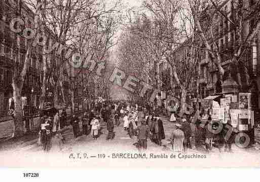 Ville de BARCELONA Carte postale ancienne Ville de BARCELONA Carte postale ancienne