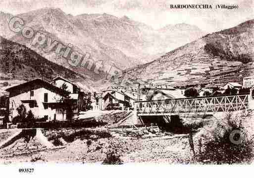 Ville de BARDONECCHIA Carte postale ancienne  Ville de BARDONECCHIA Carte postale ancienne