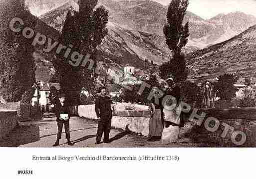 Ville de BARDONECCHIA Carte postale ancienne Ville de BARDONECCHIA Carte postale ancienne