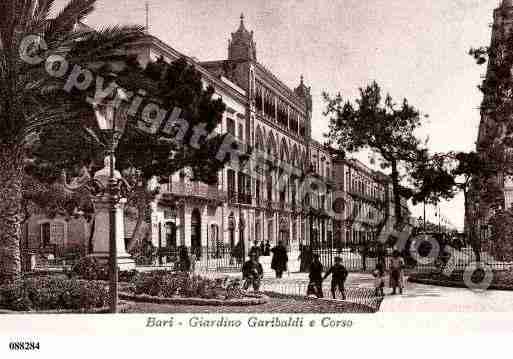 Ville de BARI Carte postale ancienne
