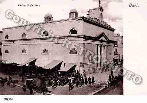 Ville de BARI Carte postale ancienne Ville de BARI Carte postale ancienne