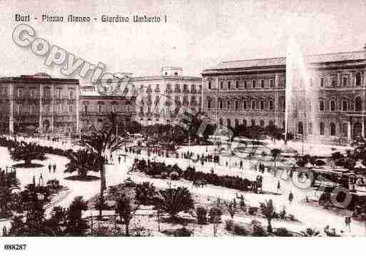 Ville de BARI Carte postale ancienne Ville de BARI Carte postale ancienne