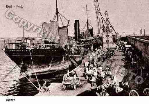 Ville de BARI Carte postale ancienne Ville de BARI Carte postale ancienne