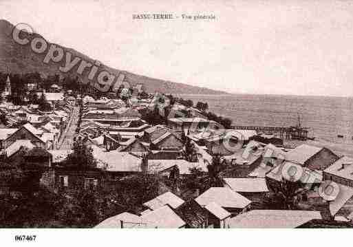 Ville de BASSETERRE Carte postale ancienne Ville de BASSETERRE Carte postale ancienne