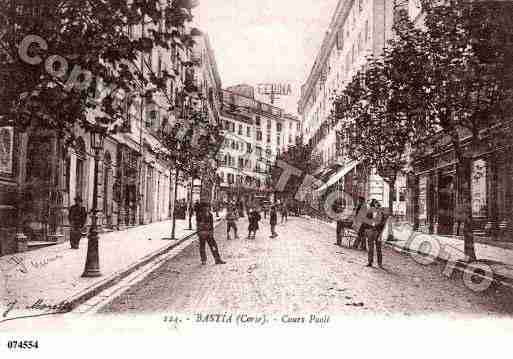 Ville de BASTIA Carte postale ancienne