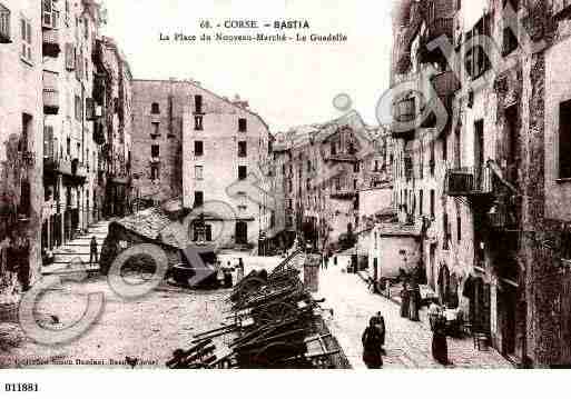 Ville de BASTIA Carte postale ancienne