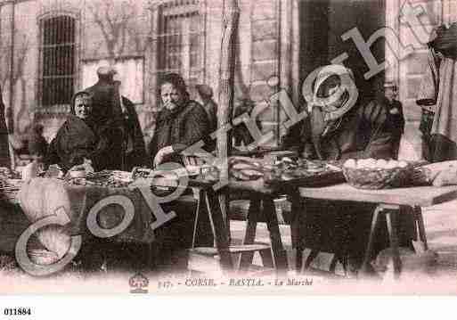 Ville de BASTIA Carte postale ancienne