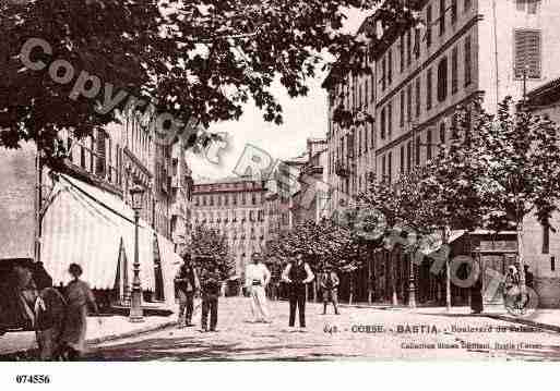 Ville de BASTIA Carte postale ancienne Ville de BASTIA Carte postale ancienne
