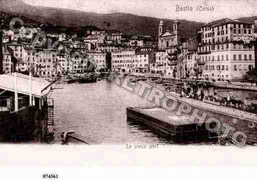 Ville de BASTIA Carte postale ancienne