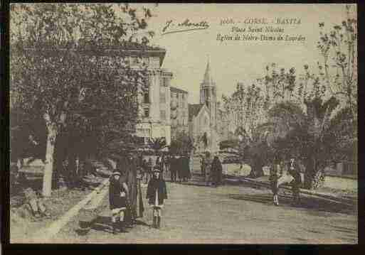 Ville de BASTIA Carte postale ancienne