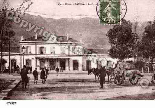 Ville de BASTIA Carte postale ancienne