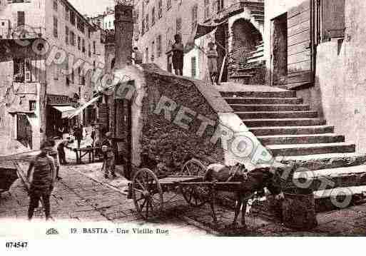 Ville de BASTIA Carte postale ancienne