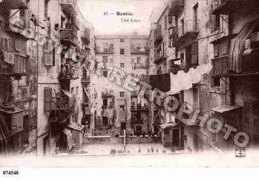 Ville de BASTIA Carte postale ancienne