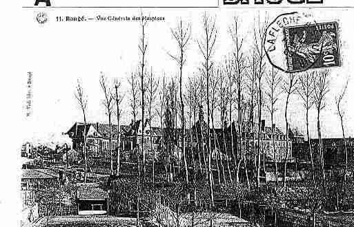 Ville de BAUGE Carte postale ancienne