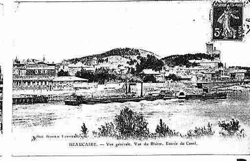Ville de BEAUCAIRE Carte postale ancienne