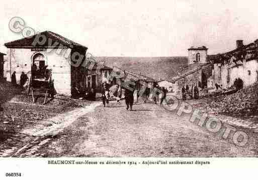 Ville de BEAUMONTSURMEUSE Carte postale ancienne