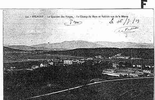 Ville de BELFORT Carte postale ancienne