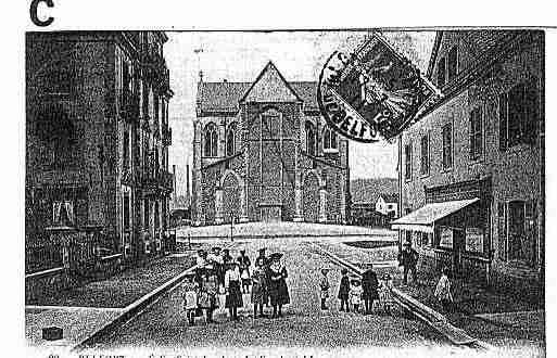 Ville de BELFORT Carte postale ancienne Ville de BELFORT Carte postale ancienne