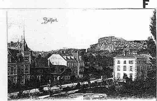 Ville de BELFORT Carte postale ancienne Ville de BELFORT Carte postale ancienne