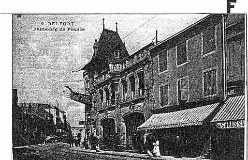 Ville de BELFORT Carte postale ancienne Ville de BELFORT Carte postale ancienne