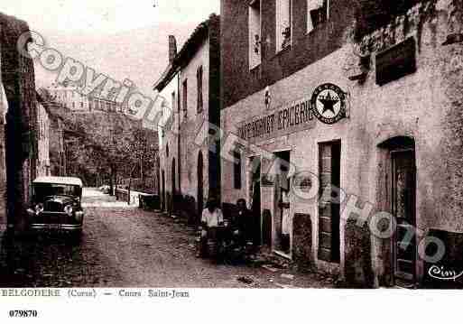 Ville de BELGODERE Carte postale ancienne