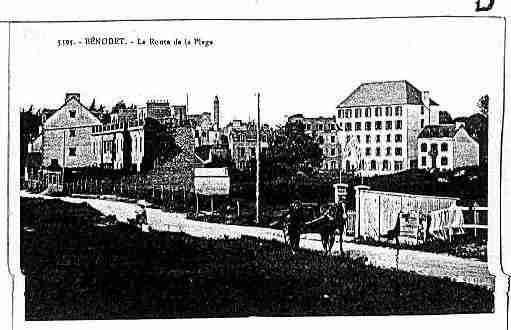 Ville de BENODET Carte postale ancienne Ville de BENODET Carte postale ancienne