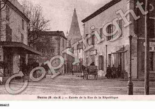 Ville de BERREL\'ETANG Carte postale ancienne