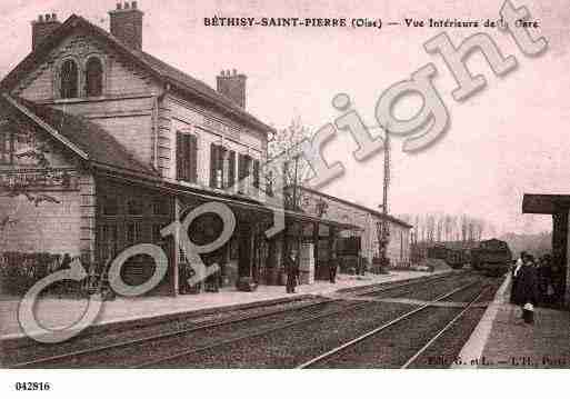 Ville de BETHISYSAINTPIERRE Carte postale ancienne