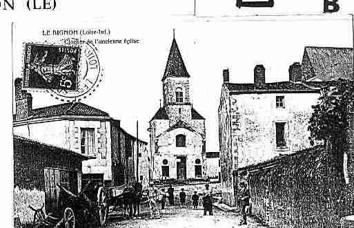 Ville de BIGNON(LE) Carte postale ancienne