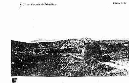 Ville de BIOT Carte postale ancienne