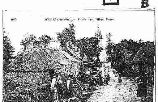 Ville de BODILIS Carte postale ancienne