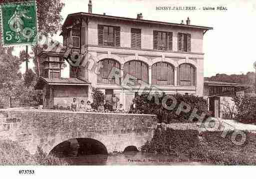 Ville de BOISSYL\'AILLERIE Carte postale ancienne