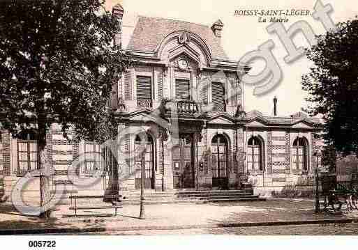 Ville de BOISSYSAINTLEGER Carte postale ancienne