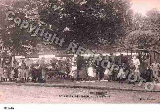 Ville de BOISSYSAINTLEGER Carte postale ancienne